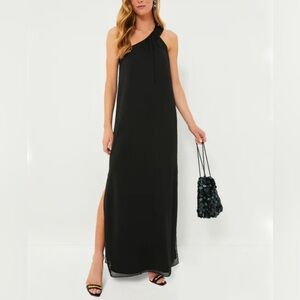 Tuckernuck Pomander Place Black Soleil Gown